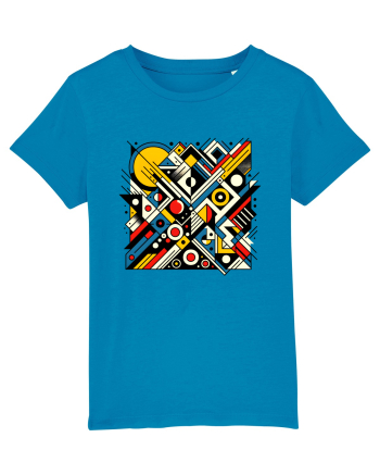 ABSTRACT GEOMETRIC MINIMALIST 2 Azur