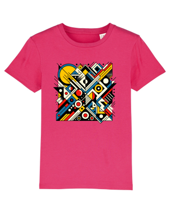 ABSTRACT GEOMETRIC MINIMALIST 2 Raspberry
