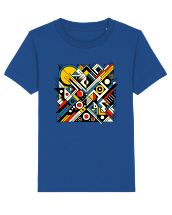 ABSTRACT GEOMETRIC MINIMALIST 2 Majorelle Blue