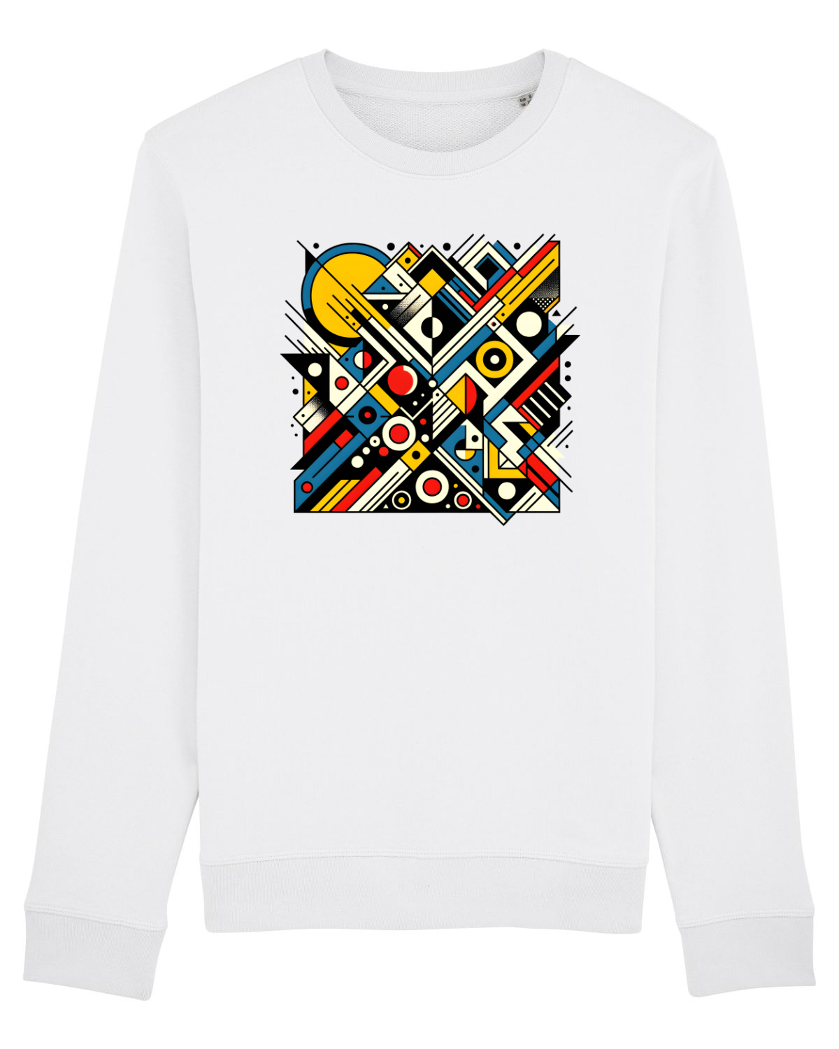 Bluză mânecă lungă Unisex Rise White