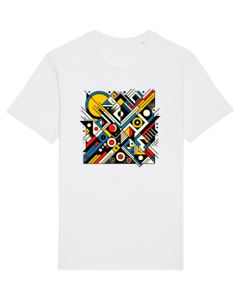 ABSTRACT GEOMETRIC MINIMALIST 2 White