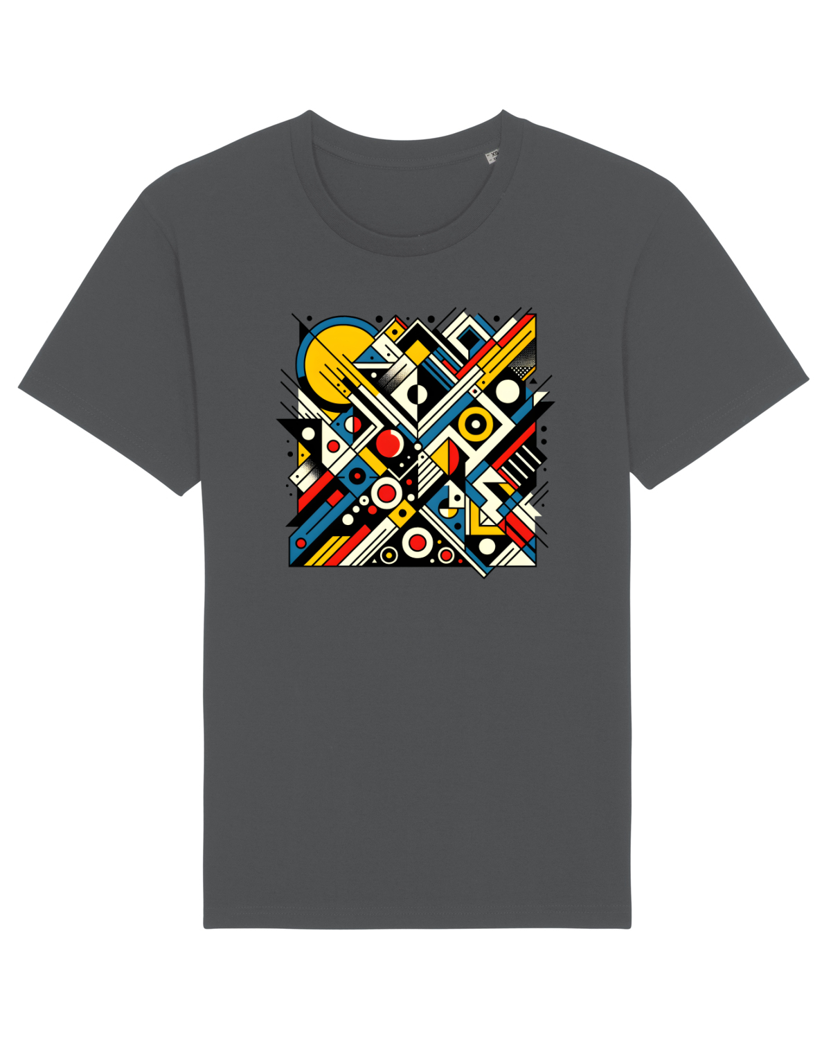 Tricou mânecă scurtă Unisex Rocker Anthracite
