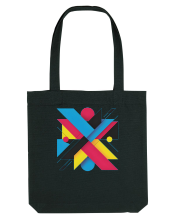 ABSTRACT GEOMETRIC MINIMALIST 3 Black