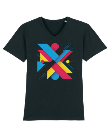 ABSTRACT GEOMETRIC MINIMALIST 3 Black