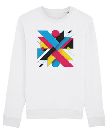 ABSTRACT GEOMETRIC MINIMALIST 3 White