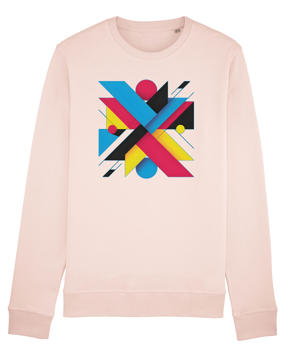 Bluză mânecă lungă Unisex Rise Candy Pink