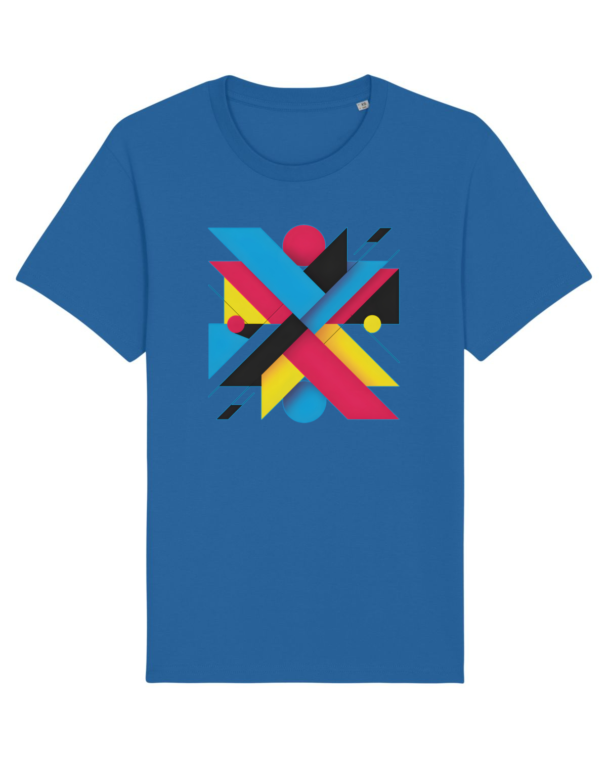 Tricou mânecă scurtă Unisex Rocker Royal Blue