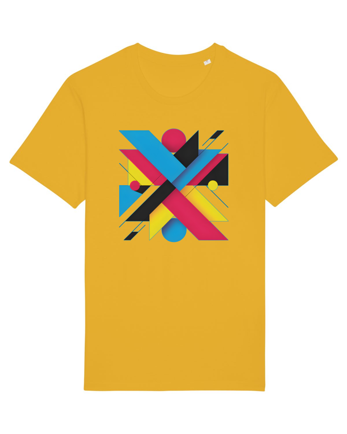 Tricou mânecă scurtă Unisex Rocker Spectra Yellow