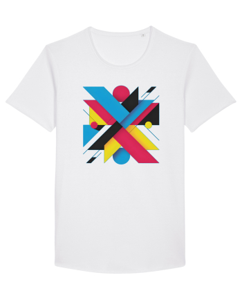ABSTRACT GEOMETRIC MINIMALIST 3 White