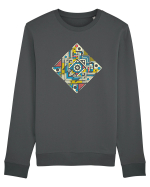 ABSTRACT GEOMETRIC MINIMALIST 4 Bluză mânecă lungă Unisex Rise