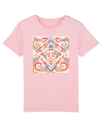 ABSTRACT GEOMETRIC 3 Cotton Pink