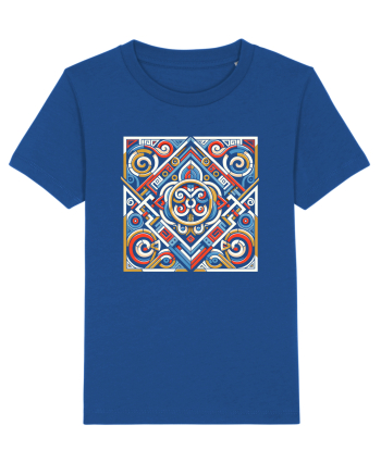 ABSTRACT GEOMETRIC 3 Majorelle Blue