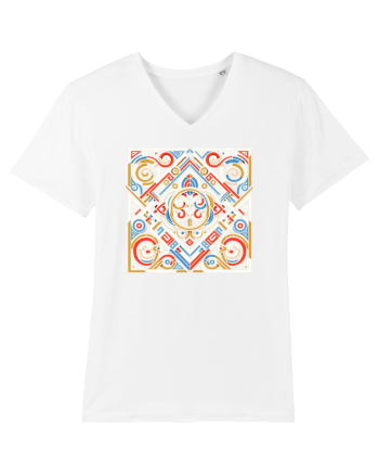 ABSTRACT GEOMETRIC 3 White