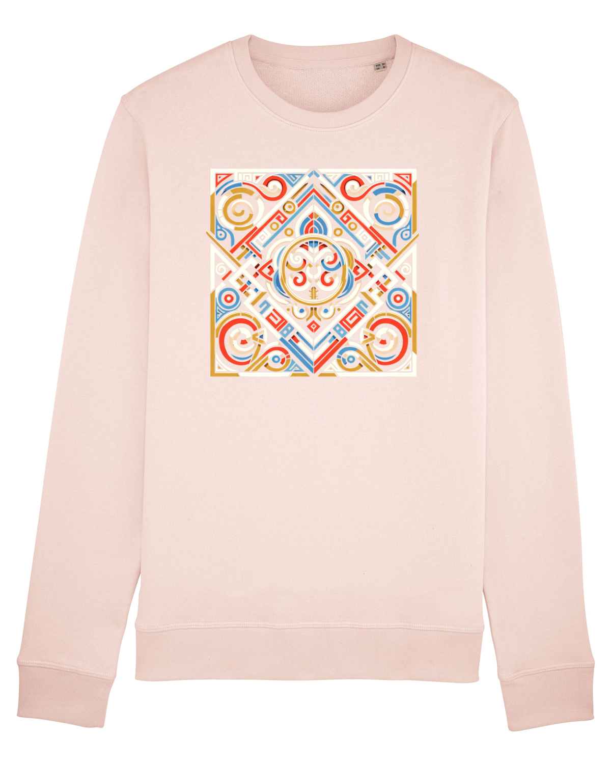 Bluză mânecă lungă Unisex Rise Candy Pink