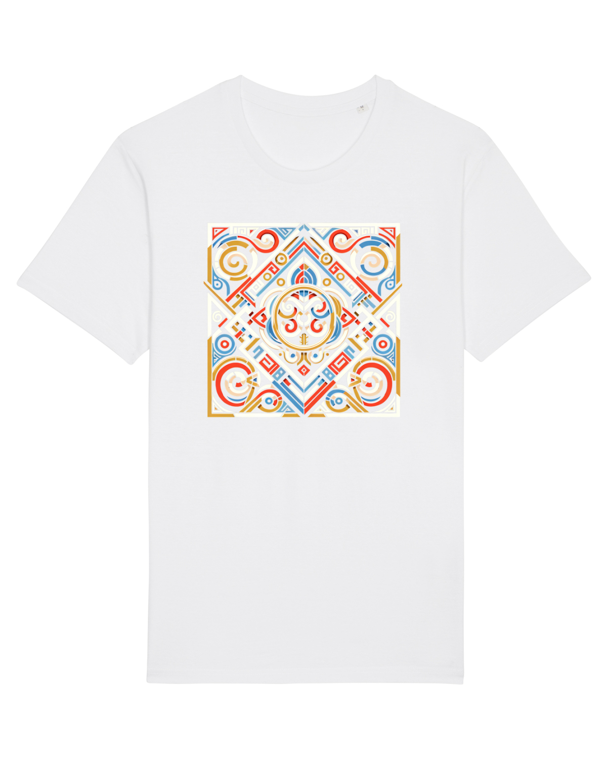 Tricou mânecă scurtă Unisex Rocker White