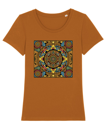 ABSTRACT GEOMETRIC 5 Roasted Orange