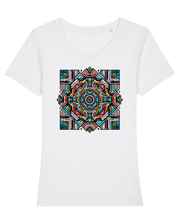ABSTRACT GEOMETRIC 6 White