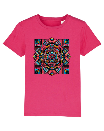 ABSTRACT GEOMETRIC 6 Raspberry