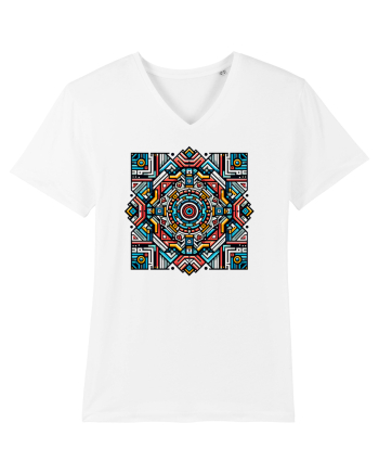 ABSTRACT GEOMETRIC 6 White