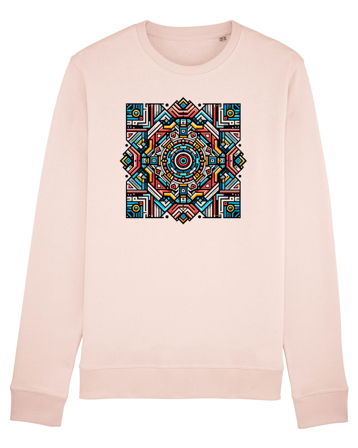 Bluză mânecă lungă Unisex Rise Candy Pink
