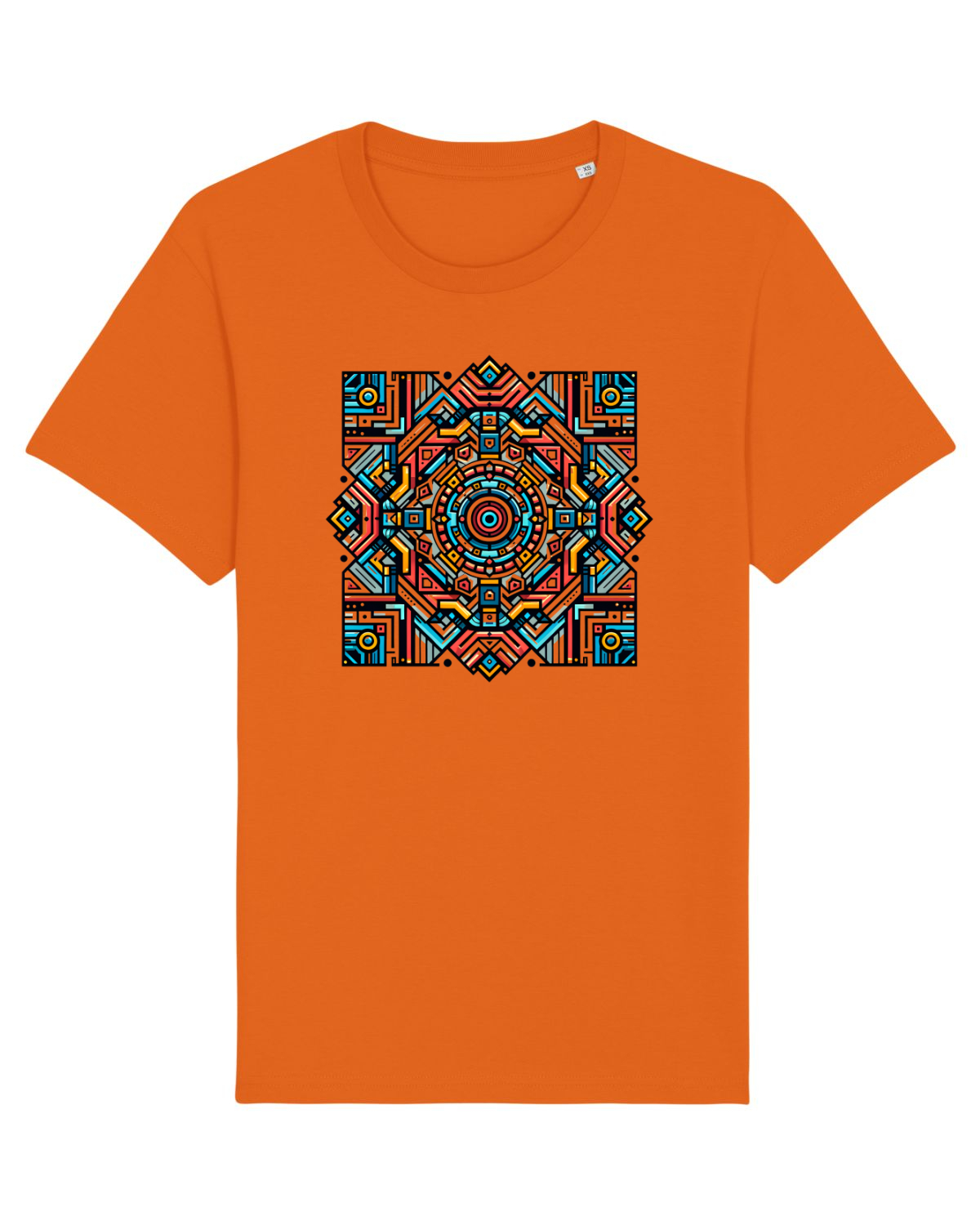 Tricou mânecă scurtă Unisex Rocker Bright Orange