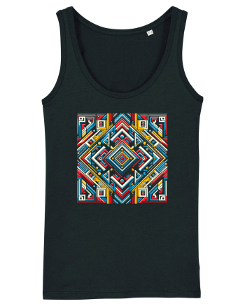 ABSTRACT GEOMETRIC MINIMALIST 5 Black