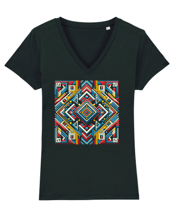ABSTRACT GEOMETRIC MINIMALIST 5 Black