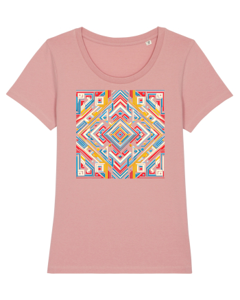 ABSTRACT GEOMETRIC MINIMALIST 5 Canyon Pink