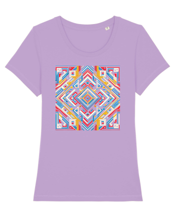ABSTRACT GEOMETRIC MINIMALIST 5 Lavender Dawn