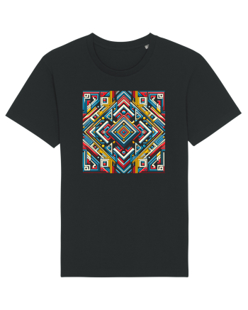 ABSTRACT GEOMETRIC MINIMALIST 5 Black
