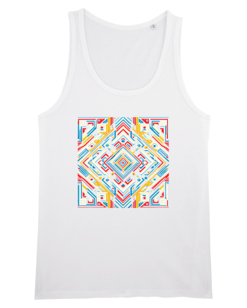 ABSTRACT GEOMETRIC MINIMALIST 5 White