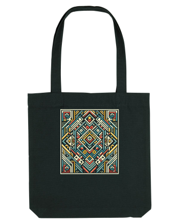 ABSTRACT GEOMETRIC MINIMALIST 6 Black