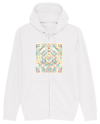ABSTRACT GEOMETRIC MINIMALIST 6 White