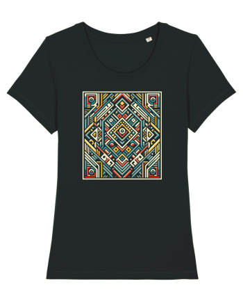 ABSTRACT GEOMETRIC MINIMALIST 6 Black