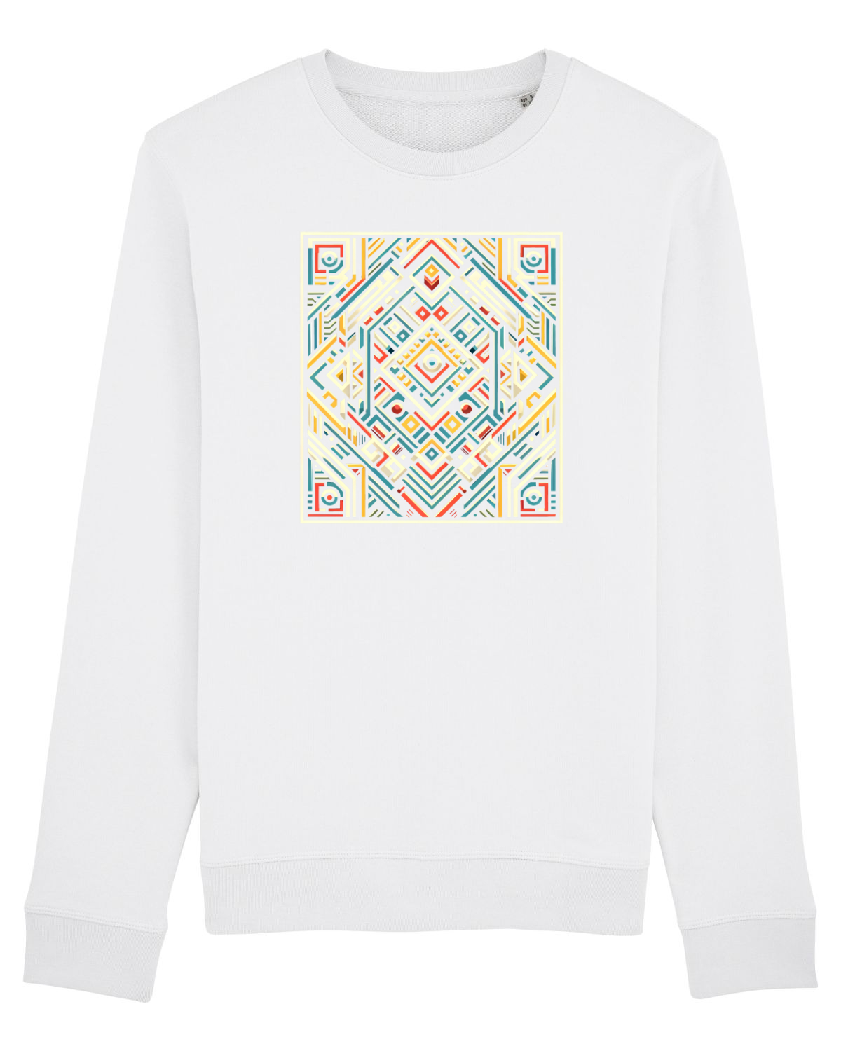 Bluză mânecă lungă Unisex Rise White
