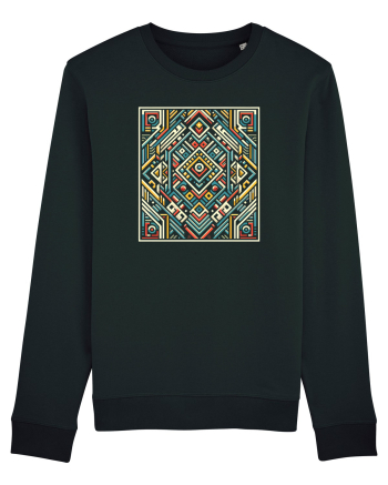 ABSTRACT GEOMETRIC MINIMALIST 6 Black