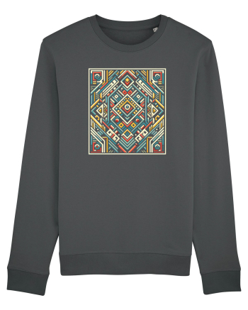 ABSTRACT GEOMETRIC MINIMALIST 6 Anthracite