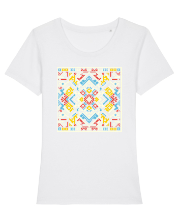 ABSTRACT GEOMETRIC MINIMALIST 7 White
