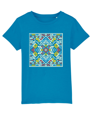 ABSTRACT GEOMETRIC MINIMALIST 7 Azur