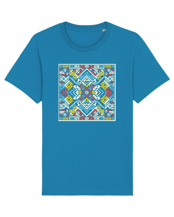 ABSTRACT GEOMETRIC MINIMALIST 7 Azur