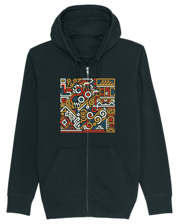 ABSTRACT GEOMETRIC 7 Black