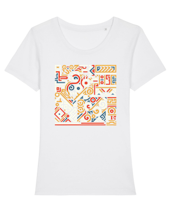 ABSTRACT GEOMETRIC 7 White