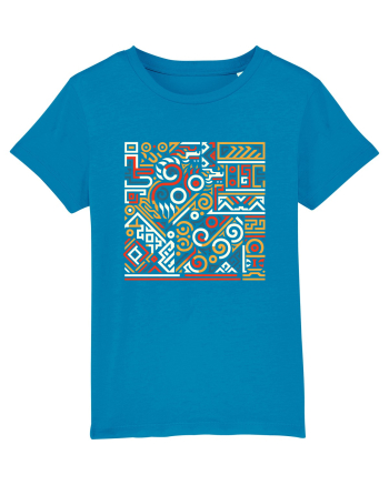 ABSTRACT GEOMETRIC 7 Azur