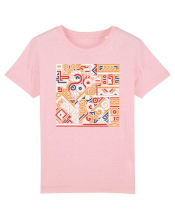 ABSTRACT GEOMETRIC 7 Cotton Pink