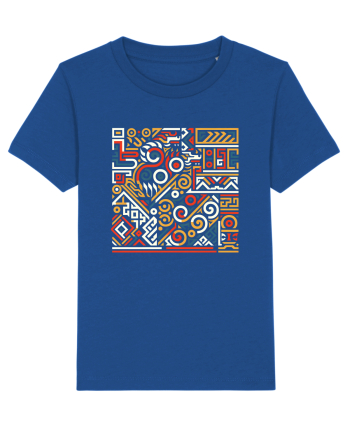 ABSTRACT GEOMETRIC 7 Majorelle Blue