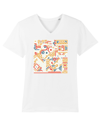 ABSTRACT GEOMETRIC 7 White