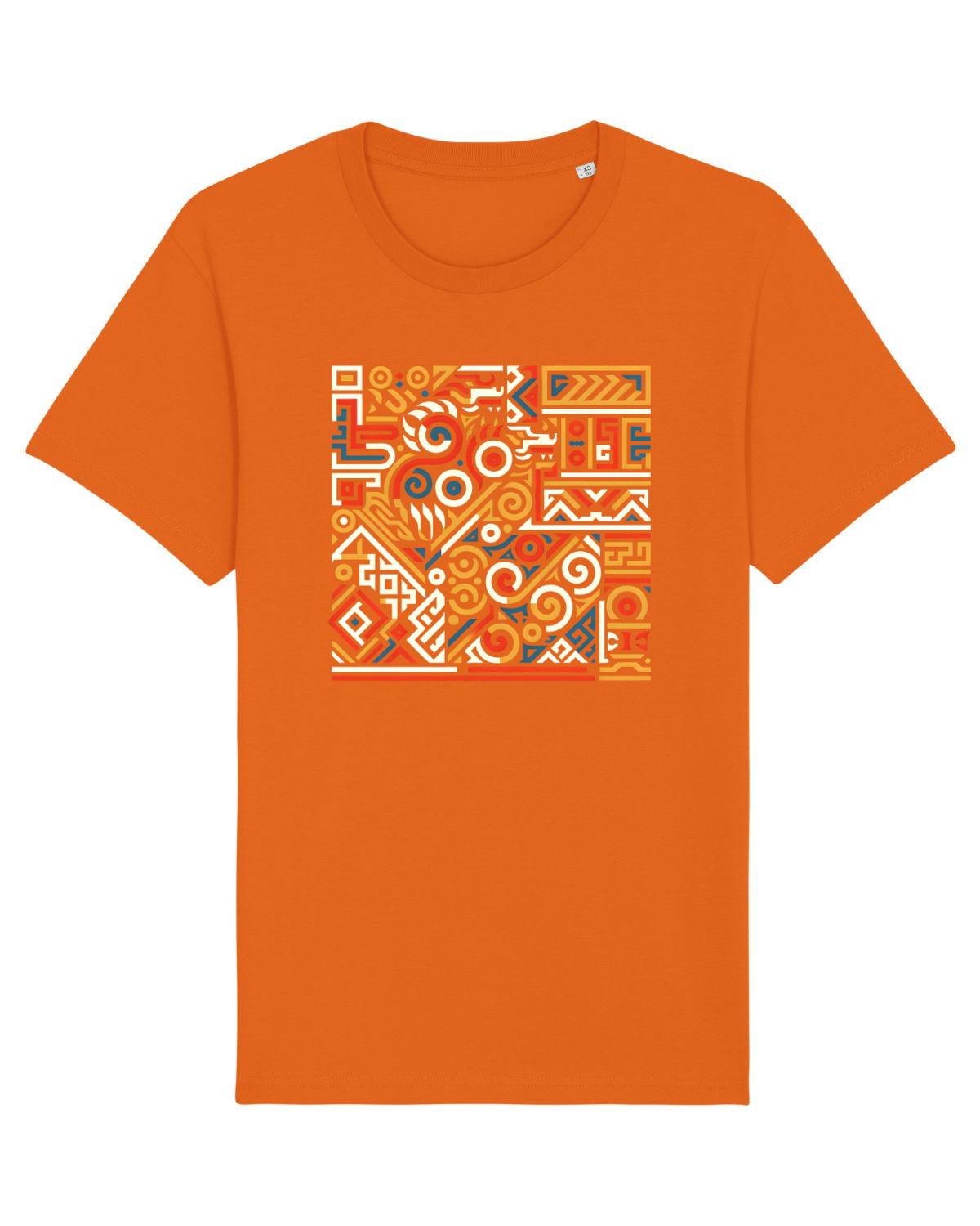 Tricou mânecă scurtă Unisex Rocker Bright Orange