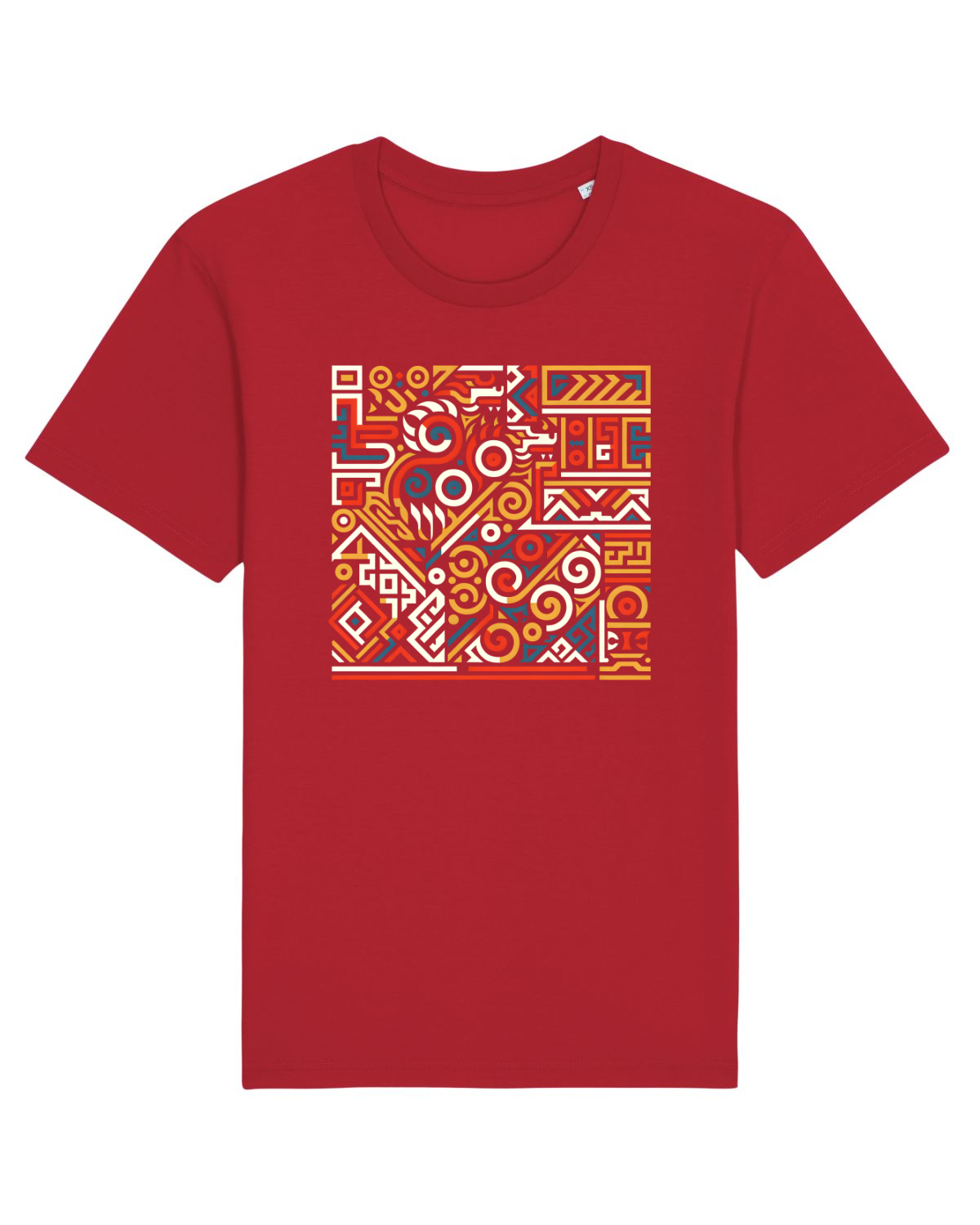 Tricou mânecă scurtă Unisex Rocker Red