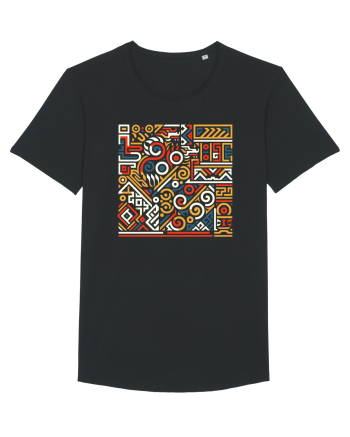 ABSTRACT GEOMETRIC 7 Black