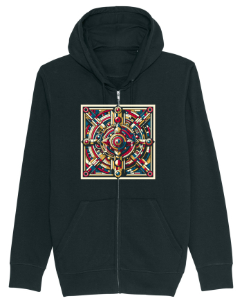 ABSTRACT GEOMETRIC 8 Black